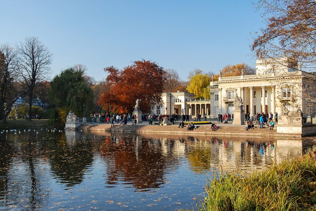 Pałac na Wodzie,Łazienki Królewskie,Warszawa